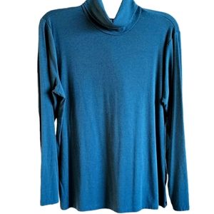 Time and Tru XL Teal Long Sleeve Turtleneck.